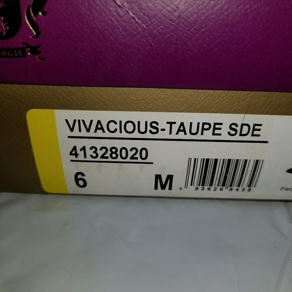 Fergie Vivacious Suede Ankle Boots - Picture 7 of 8